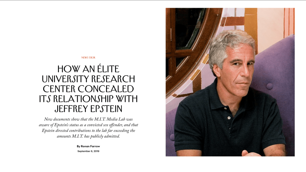 Ronan Farrow isn’t a&nbsp;journalist.